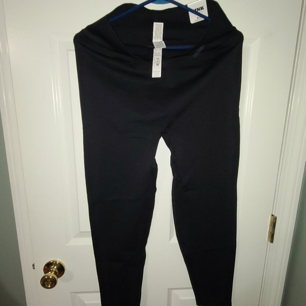 Black Victoria's Secret pink, soft, seamless contour leggings